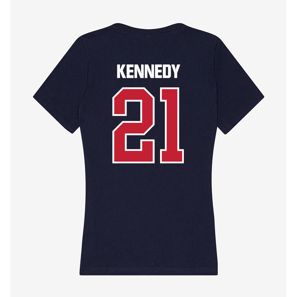 Richmond - NCAA Baseball : Grant Kennedy - Women's V-Neck T-Shirt-1