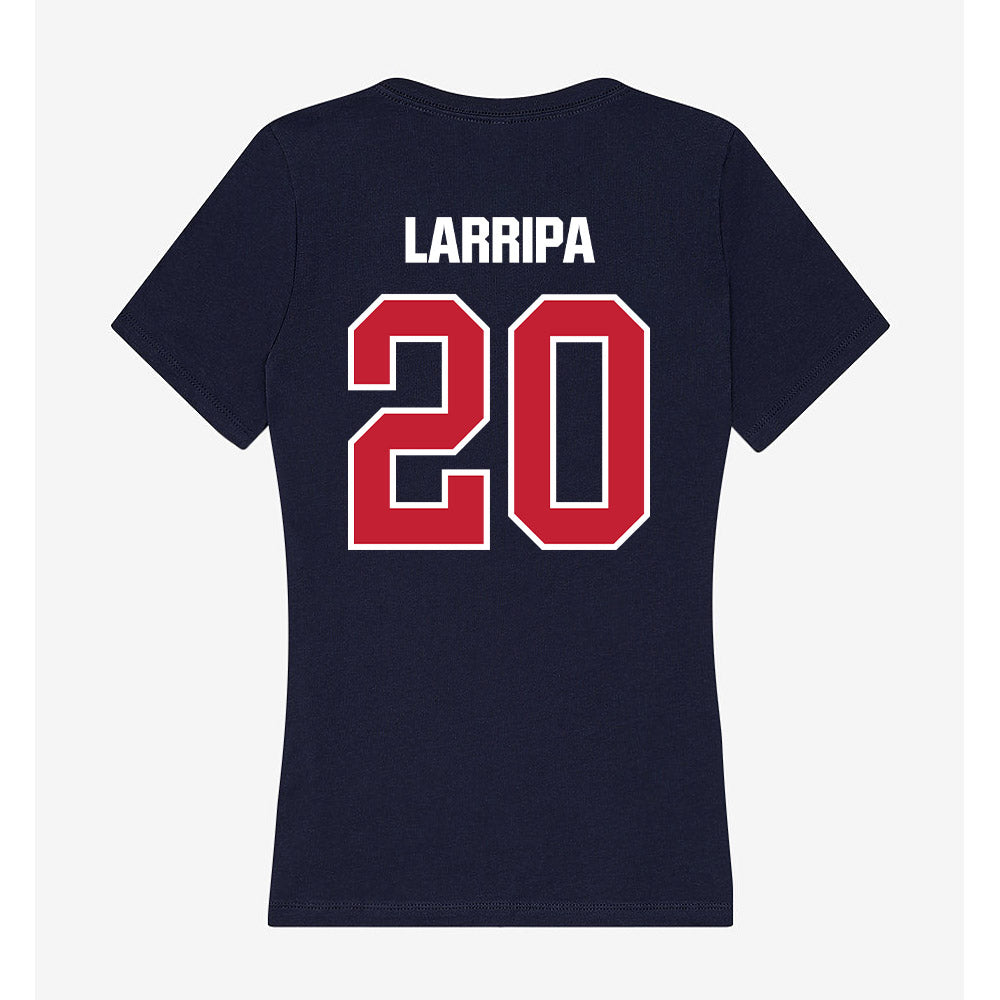 Richmond - NCAA Women's Field Hockey : Clara Larripa - Women's V-Neck T-Shirt-1