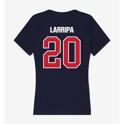 Richmond - NCAA Women's Field Hockey : Clara Larripa - Women's V-Neck T-Shirt-1