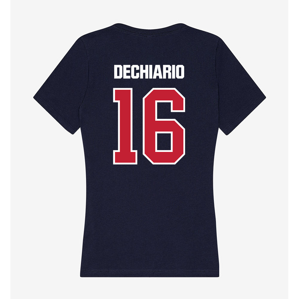 Richmond - NCAA Women's Field Hockey : Maia Dechiario - Women's V-Neck T-Shirt-1