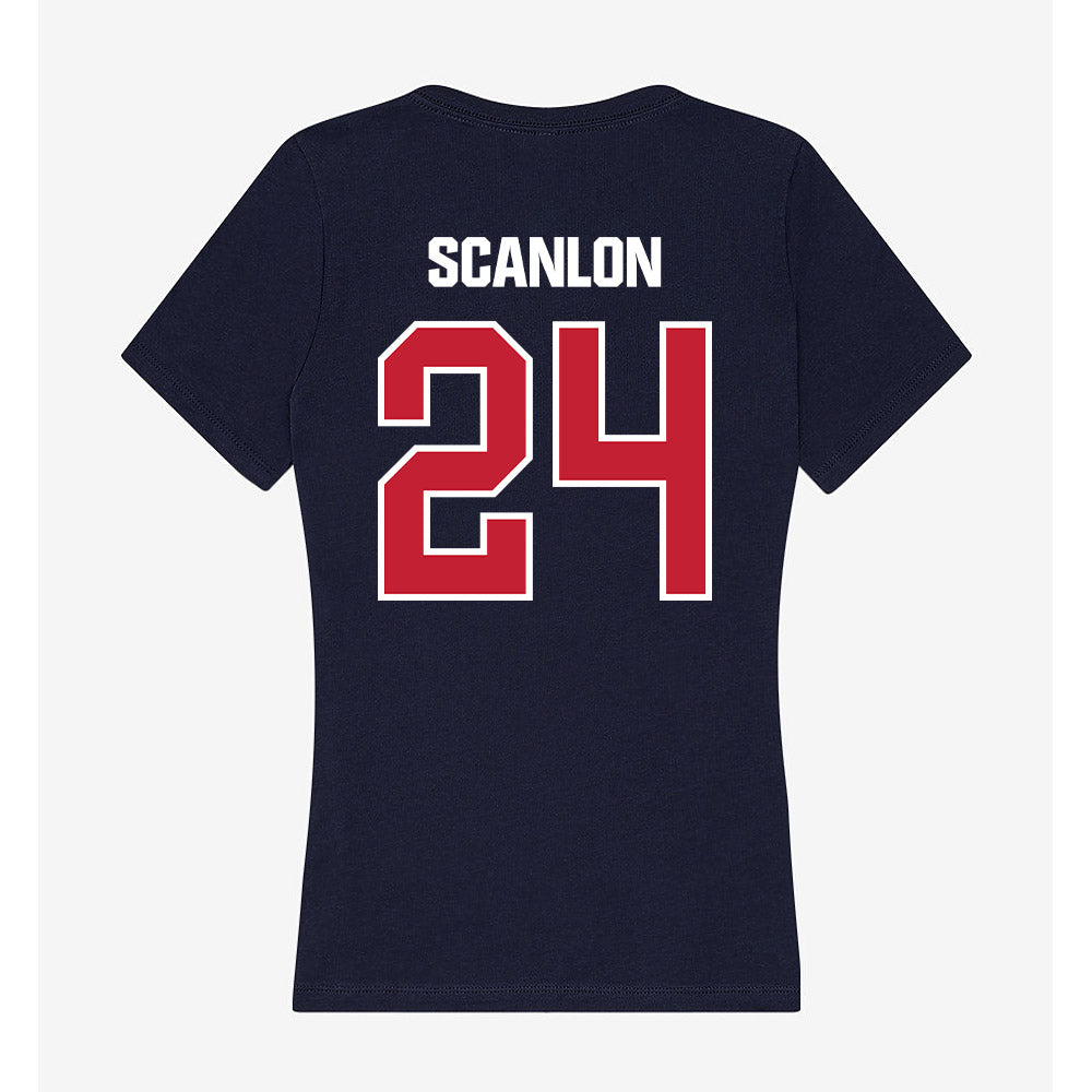 Richmond - NCAA Baseball : Sean Scanlon - Women's V-Neck T-Shirt-1