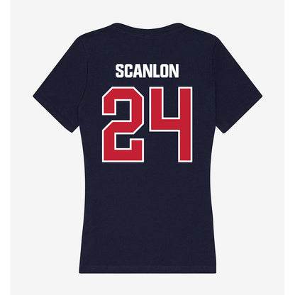 Richmond - NCAA Baseball : Sean Scanlon - Women's V-Neck T-Shirt-1