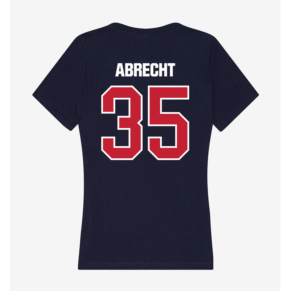 Richmond - NCAA Men's Lacrosse : Gus Abrecht - Women's V-Neck T-Shirt-1