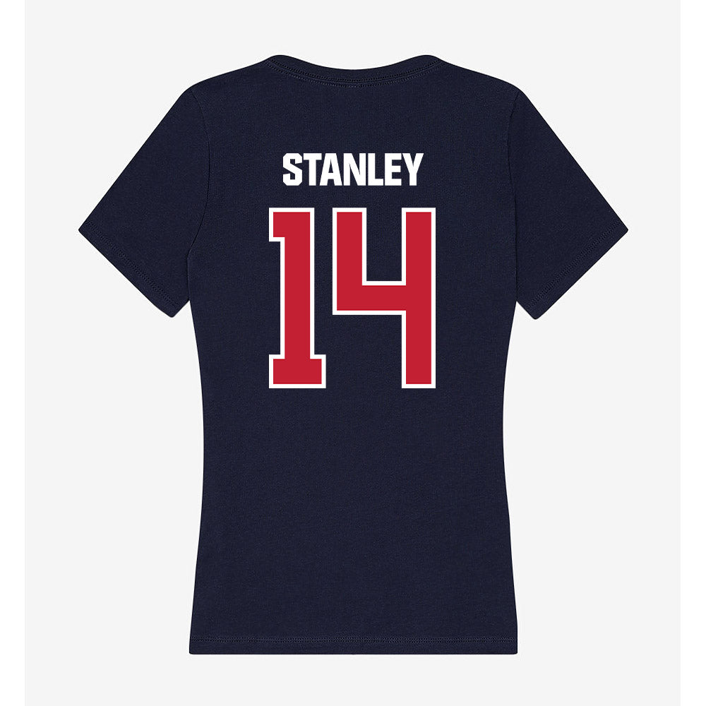 Richmond - NCAA Women's Lacrosse : Juliana Stanley - Women's V-Neck T-Shirt-1