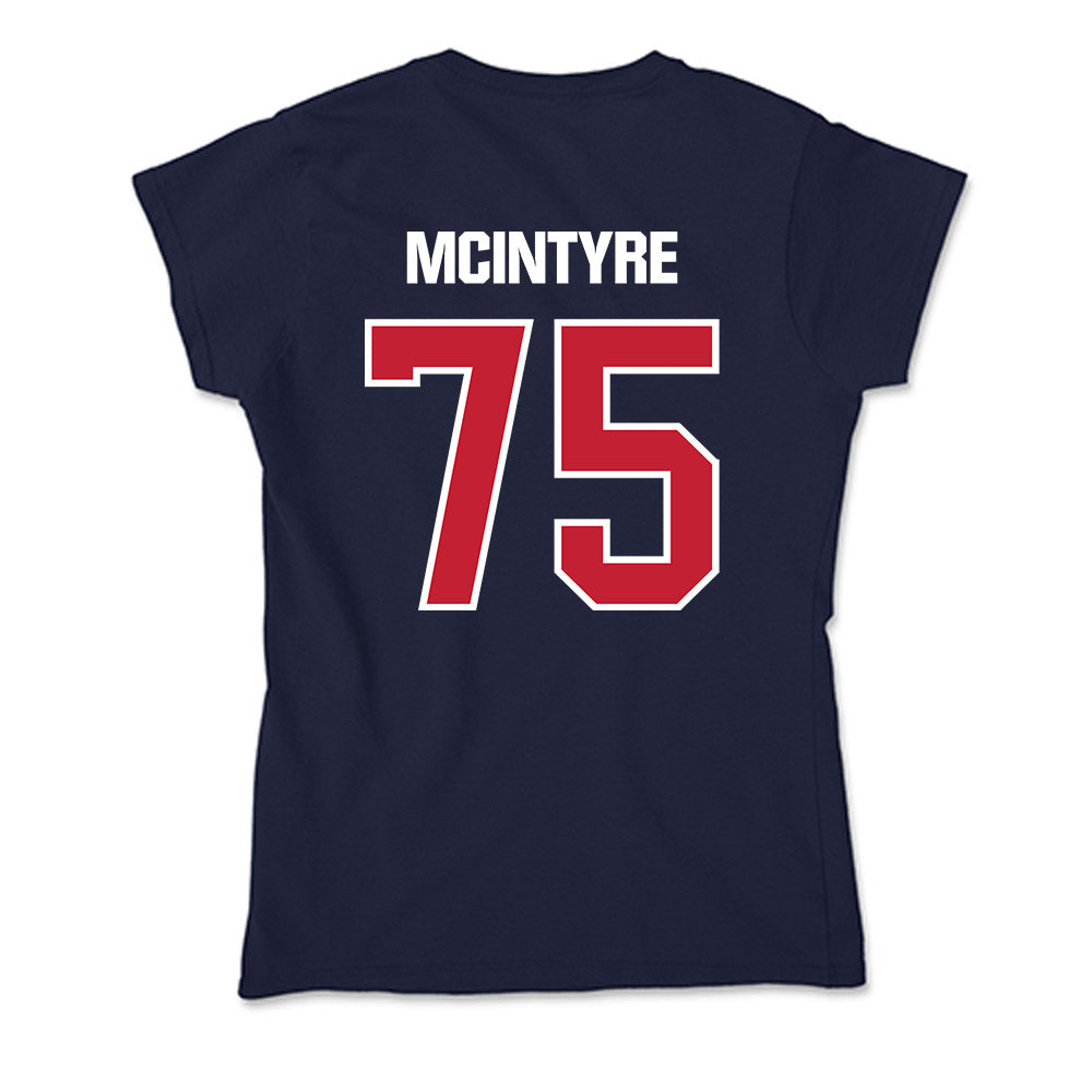 Richmond - NCAA Football : Brady McIntyre - Soft Style Women’s T-Shirt-1