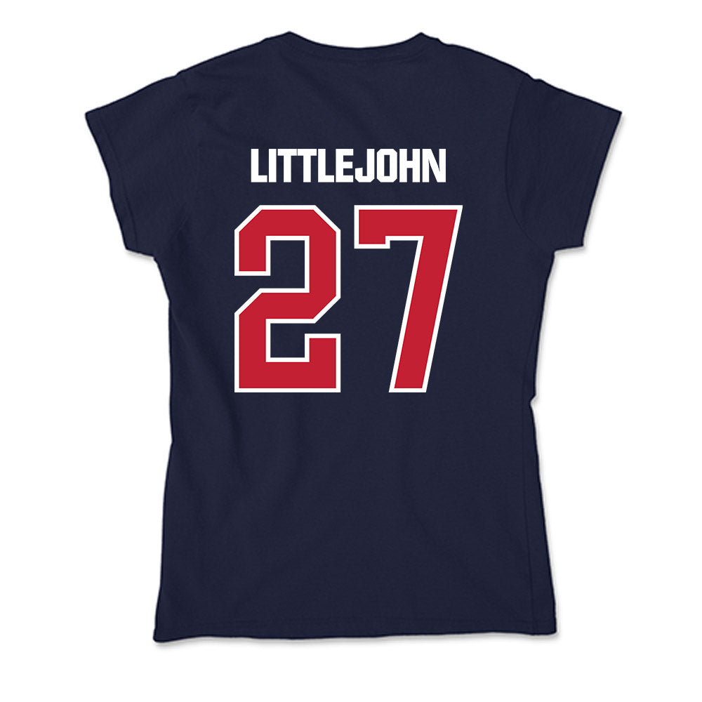 Richmond - NCAA Men's Lacrosse : Lucas Littlejohn - Soft Style Women’s T-Shirt-1