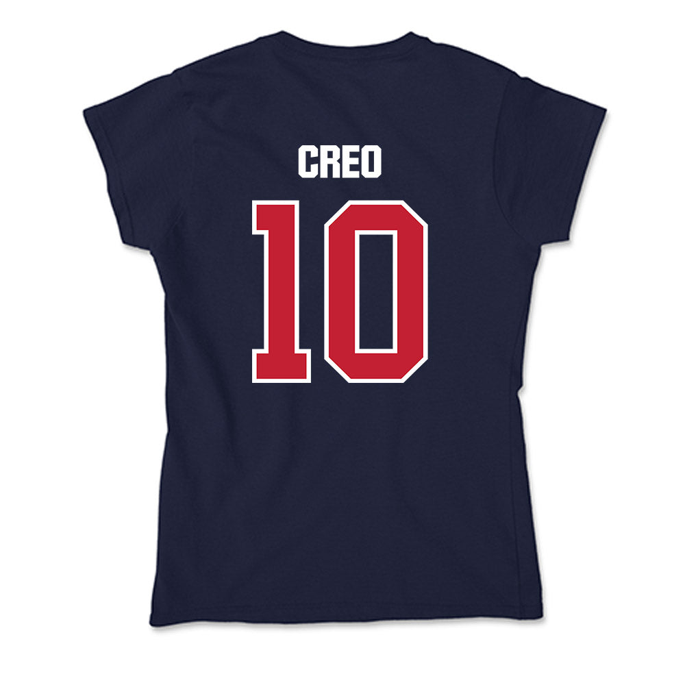 Richmond - NCAA Men's Lacrosse : Gavin Creo - Soft Style Women’s T-Shirt-1
