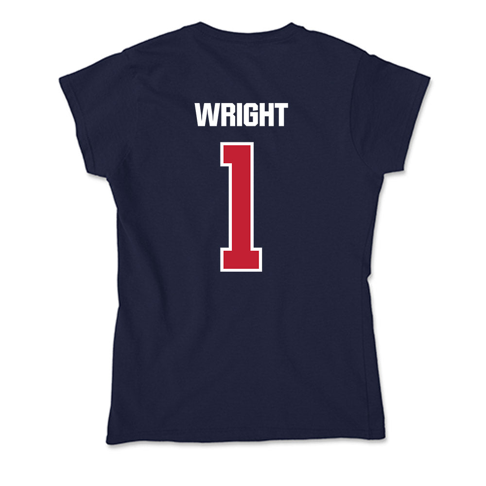 Richmond - NCAA Women's Basketball : Rayne Wright - Soft Style Women’s T-Shirt-1