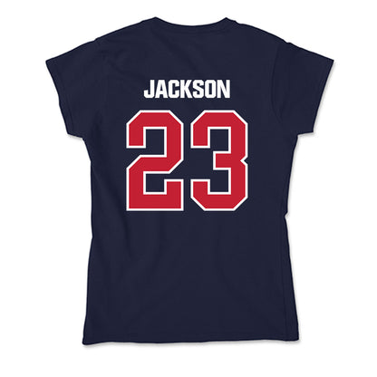 Richmond - NCAA Women's Soccer : Logan Jackson - Soft Style Women’s T-Shirt-1
