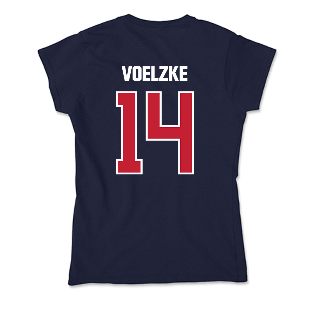 Richmond - NCAA Men's Lacrosse : Harrison Voelzke - Soft Style Women’s T-Shirt-1