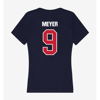 Richmond - NCAA Women's Lacrosse : Quinn Meyer - Women's V-Neck T-Shirt-1