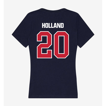 Richmond - NCAA Football : Matthew Holland - Women's V-Neck T-Shirt-1