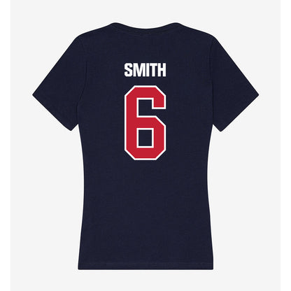 Richmond - NCAA Men's Lacrosse : Hunter Smith - Women's V-Neck T-Shirt-1