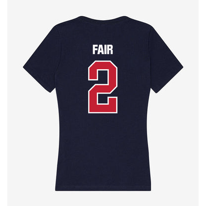 Richmond - NCAA Football : Jaiden Fair - Women's V-Neck T-Shirt-1