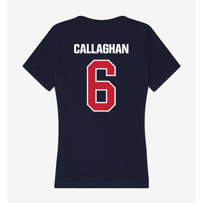 Richmond - NCAA Football : Jack Callaghan - Women's V-Neck T-Shirt-1