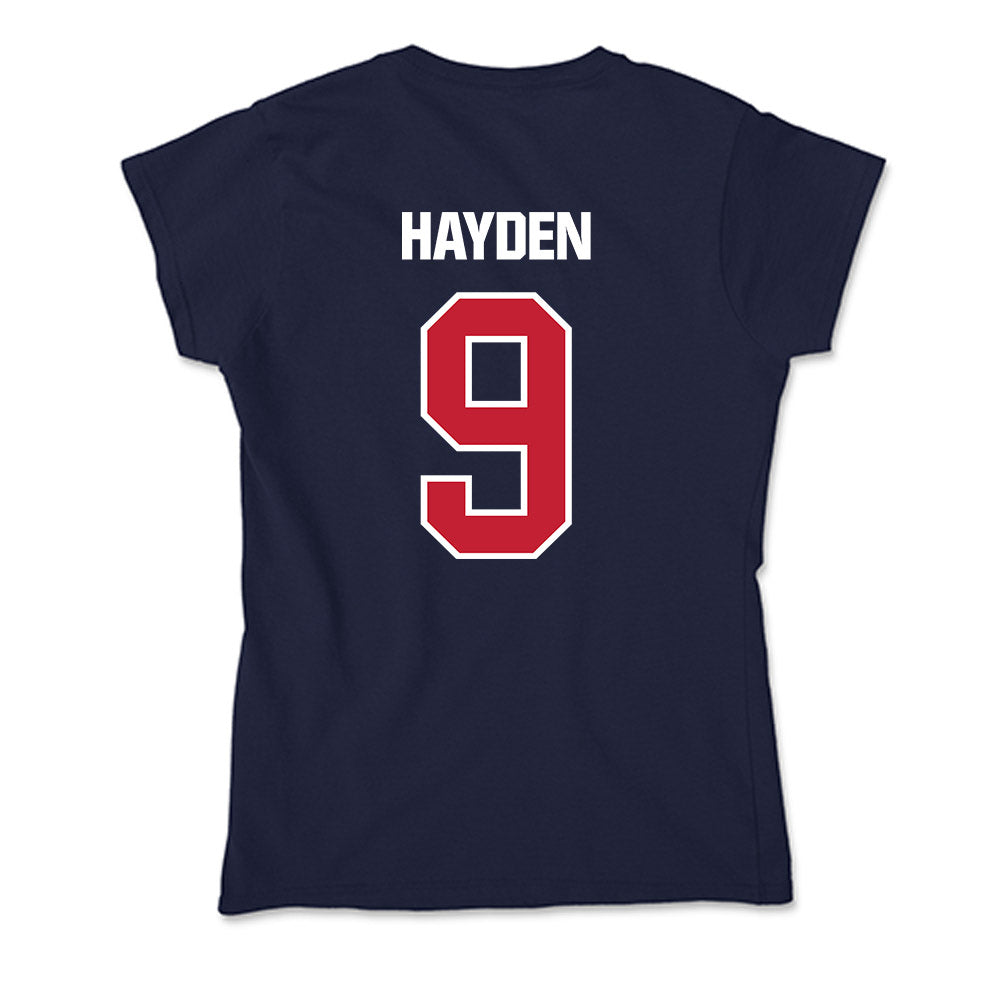 Richmond - NCAA Men's Lacrosse : Cole Hayden - Soft Style Women’s T-Shirt-1