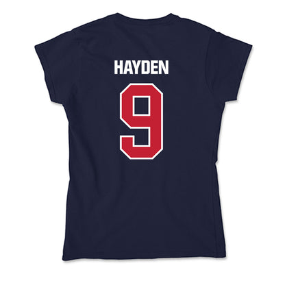 Richmond - NCAA Men's Lacrosse : Cole Hayden - Soft Style Women’s T-Shirt-1