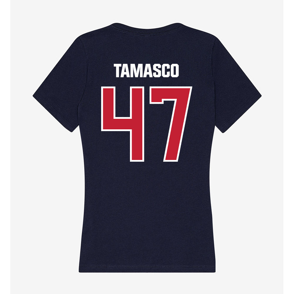 Richmond - NCAA Men's Lacrosse : Gray Tamasco - Women's V-Neck T-Shirt-1