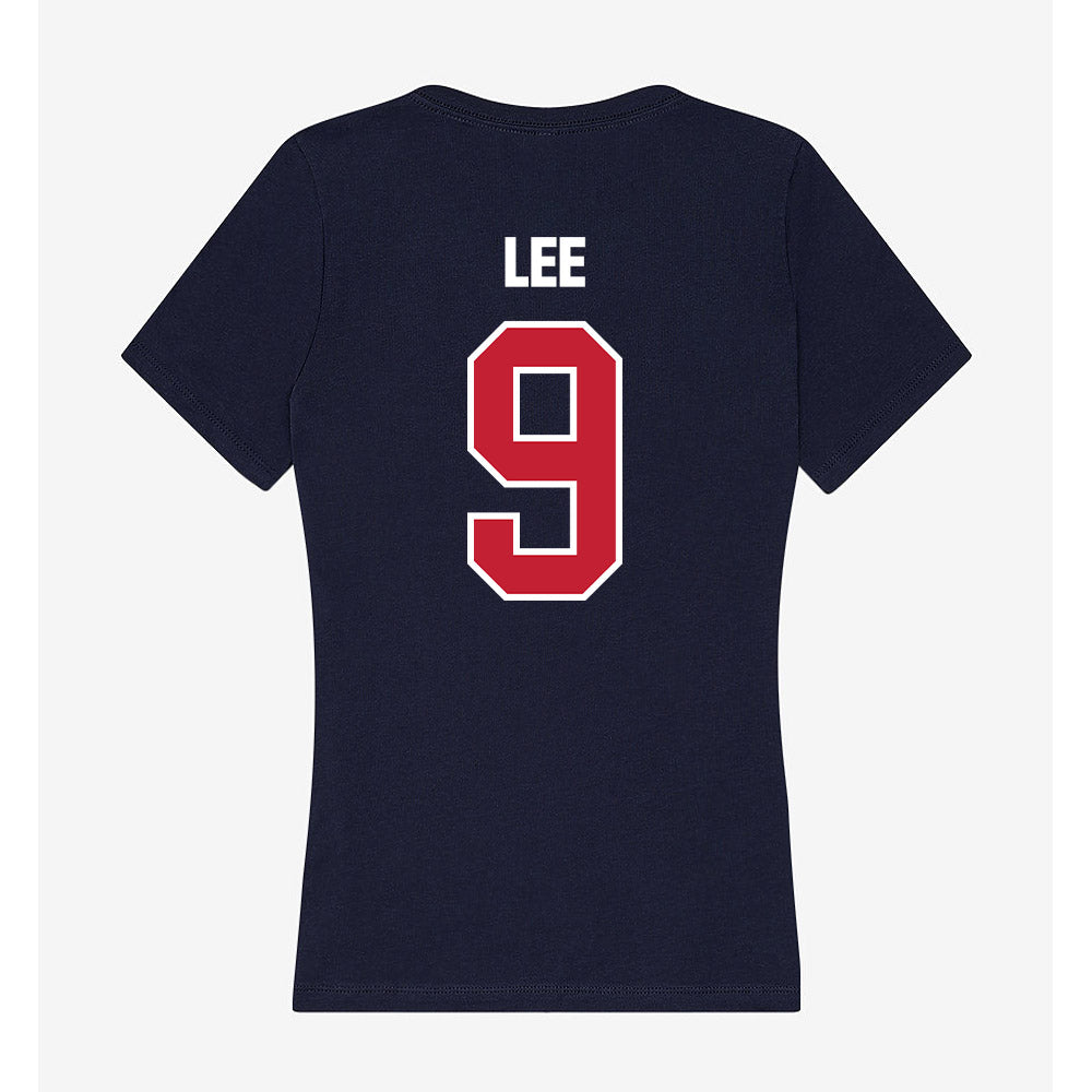 Richmond - NCAA Football : Bryce Lee - Women's V-Neck T-Shirt-1