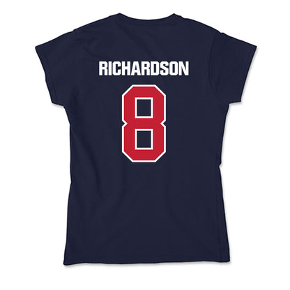 Richmond - NCAA Men's Basketball : Donovan Richardson - Soft Style Women’s T-Shirt-1