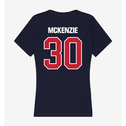 Richmond - NCAA Football : Andrew McKenzie - Women's V-Neck T-Shirt-1