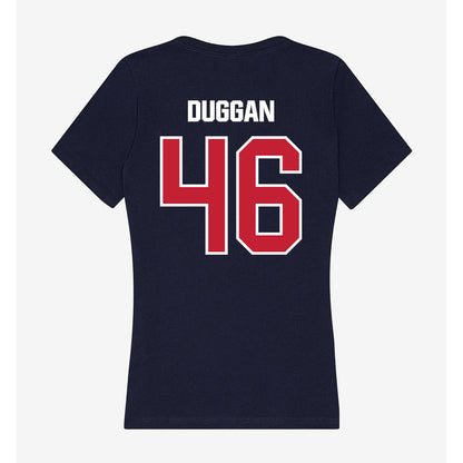Richmond - NCAA Football : Joey Duggan - Women's V-Neck T-Shirt-1
