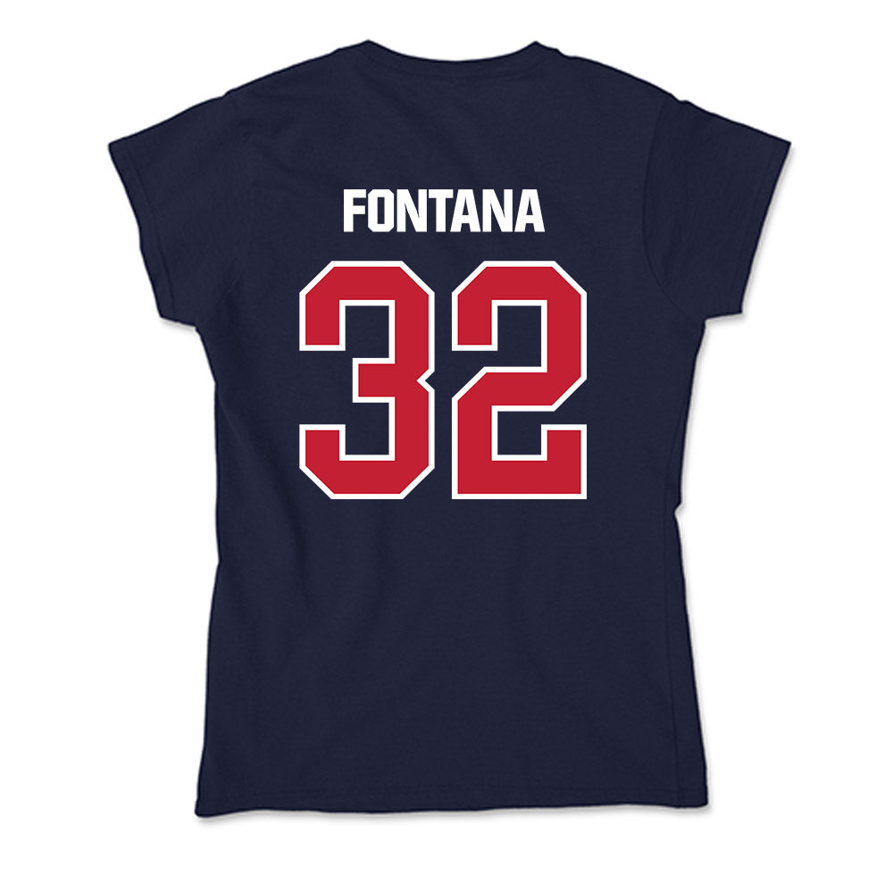 Richmond - NCAA Women's Basketball : Josie Fontana - Soft Style Women’s T-Shirt-1