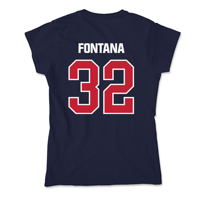 Richmond - NCAA Women's Basketball : Josie Fontana - Soft Style Women’s T-Shirt-1