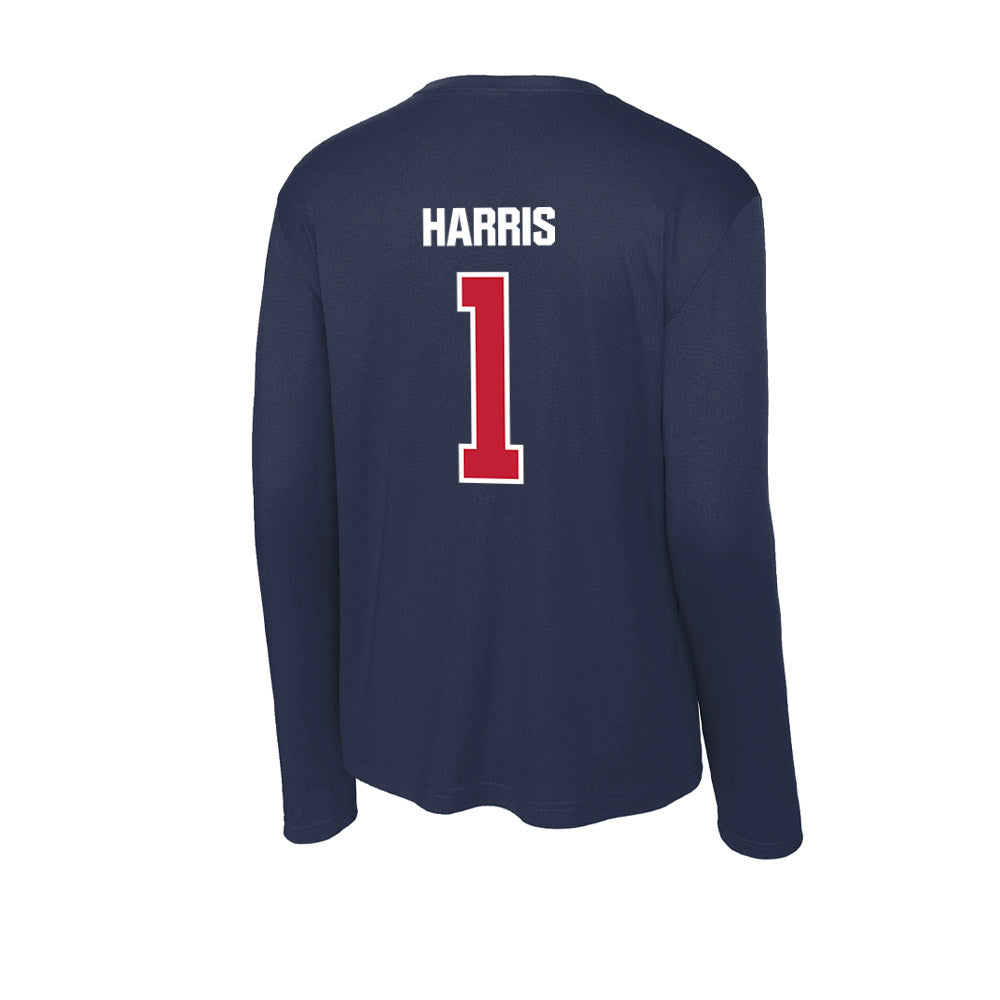 Richmond - NCAA Men's Lacrosse : Hunter Harris - Activewear Long Sleeve T-Shirt-1