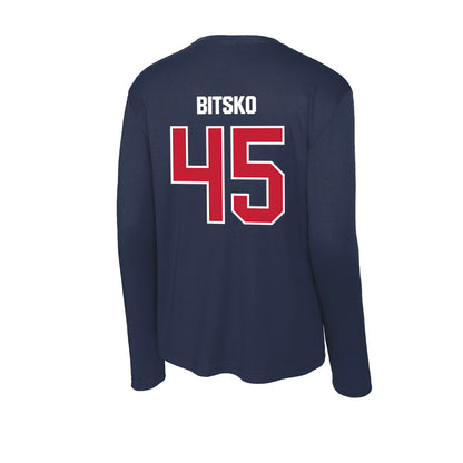 Richmond - NCAA Football : Kyle Bitsko - Activewear Long Sleeve T-Shirt-1