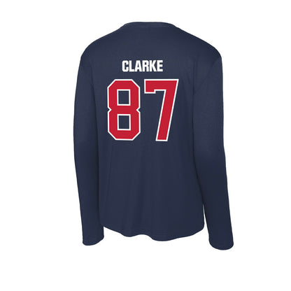 Richmond - NCAA Football : Sean Clarke - Activewear Long Sleeve T-Shirt-1