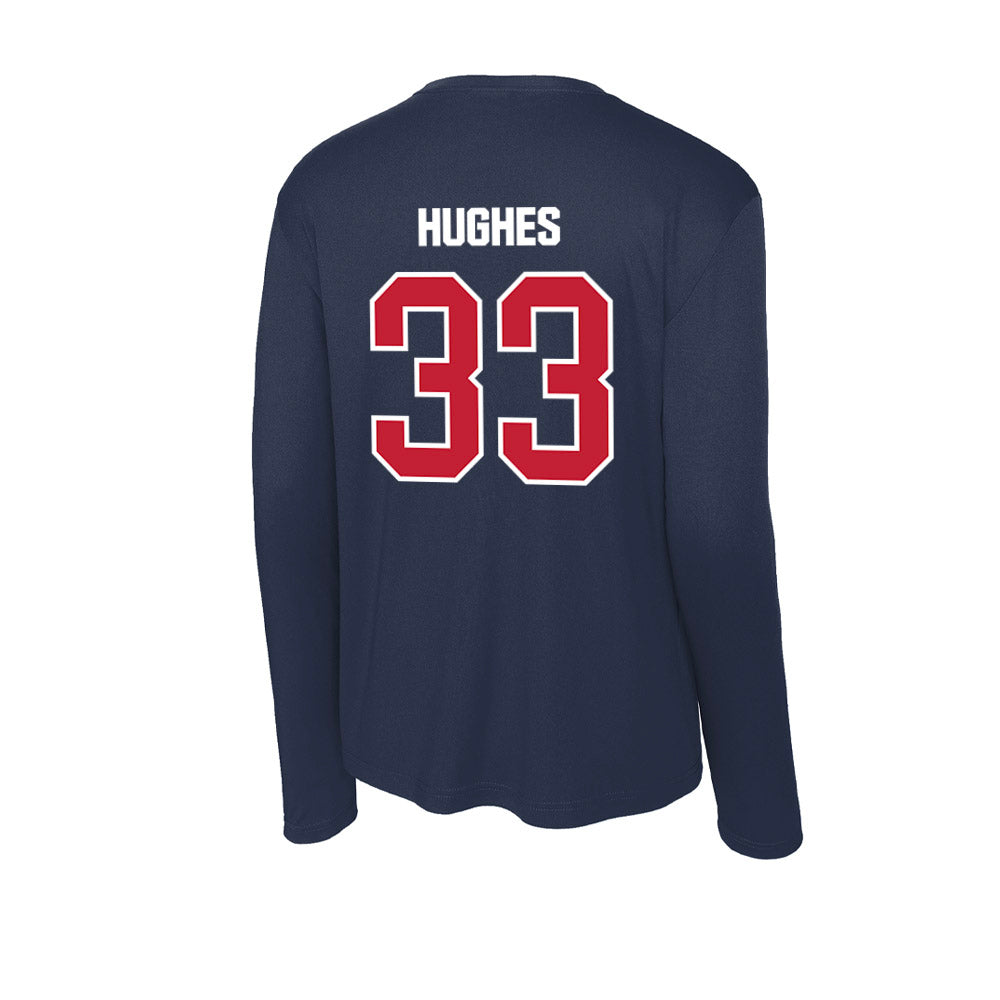 Richmond - NCAA Women's Soccer : Kingsley Hughes - Activewear Long Sleeve T-Shirt-1