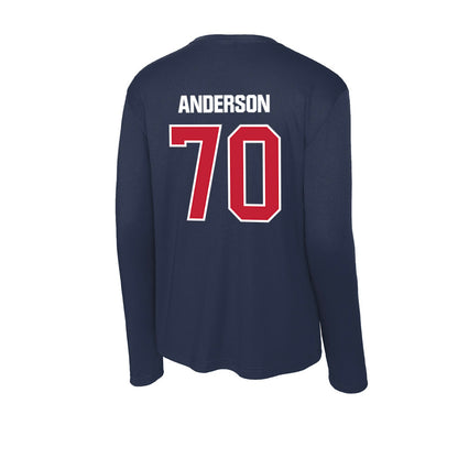 Richmond - NCAA Football : Ronald Anderson - Activewear Long Sleeve T-Shirt-1