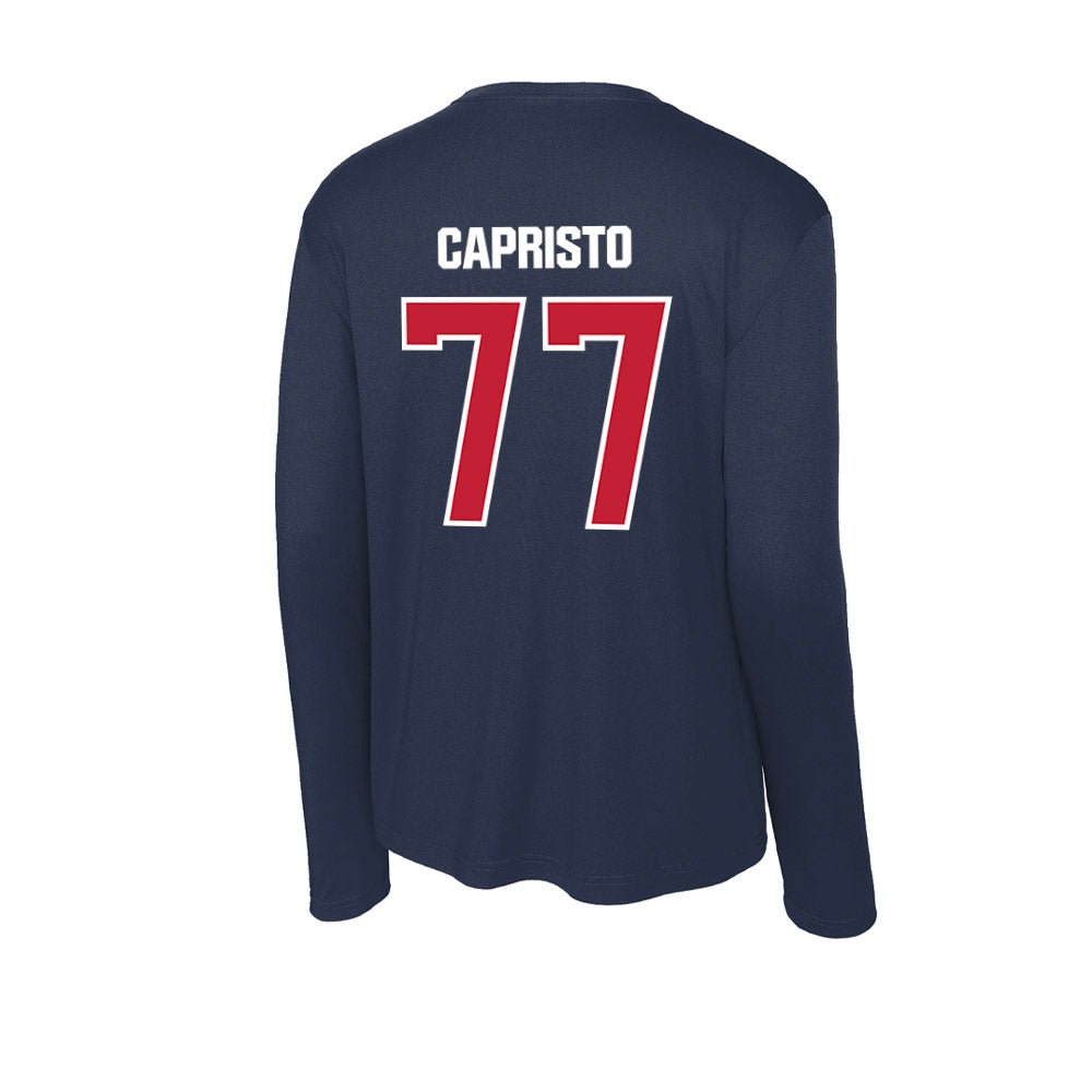 Richmond - NCAA Football : Kade Capristo - Activewear Long Sleeve T-Shirt-1
