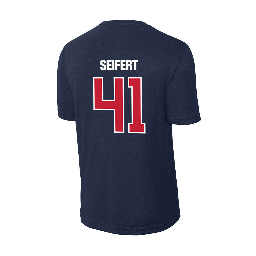 Richmond - NCAA Women's Soccer : Isabel Seifert - Activewear T-Shirt-1