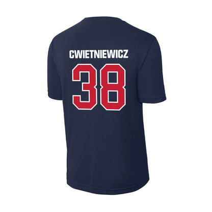 Richmond - NCAA Football : Peter Cwietniewicz - Activewear T-Shirt-1