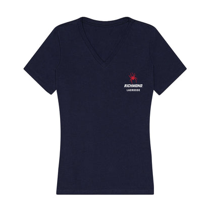 Richmond - NCAA Men's Lacrosse : Hunter Harris - Women's V-Neck T-Shirt-0