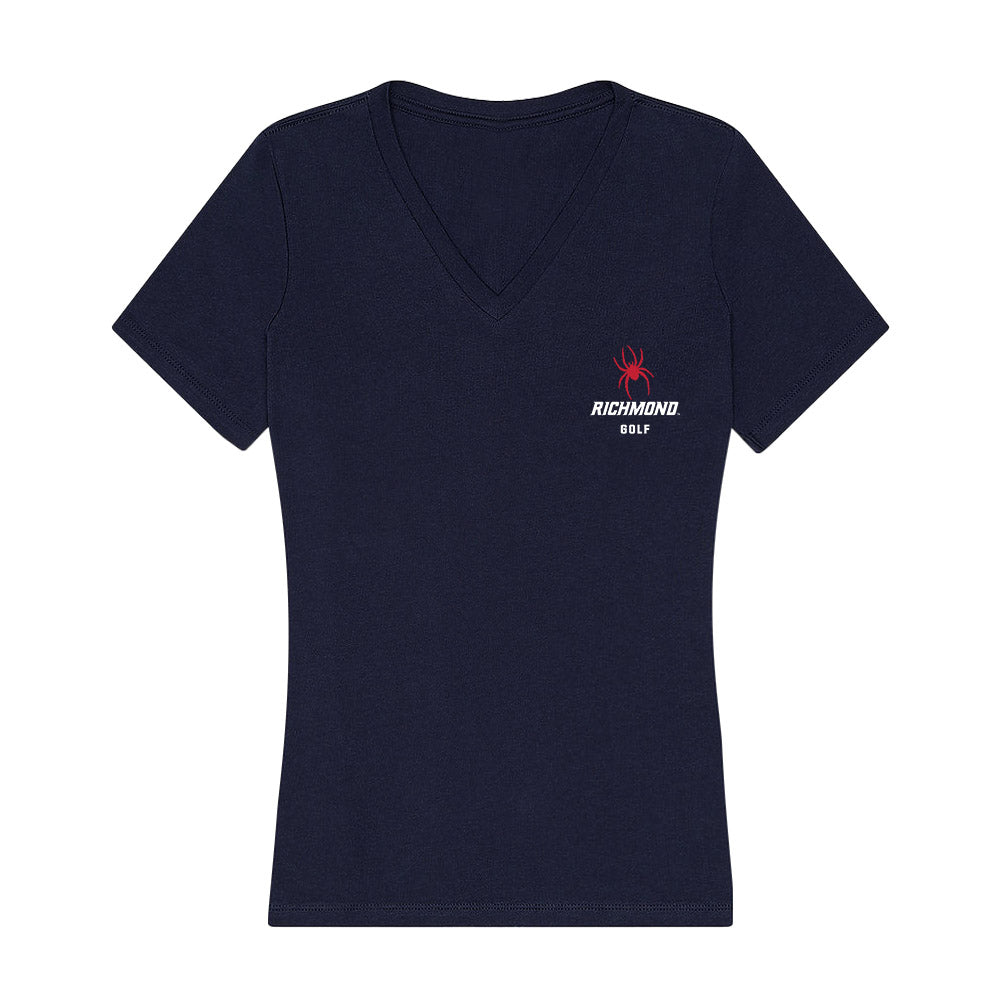 Richmond - NCAA Women's Golf : Caroline Thompson - Women's V-Neck T-Shirt-0