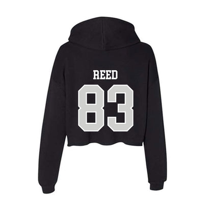 Indiana State - NCAA Football : Jayden Reed - Women's Crop Fleece Hooded Sweatshirt-1