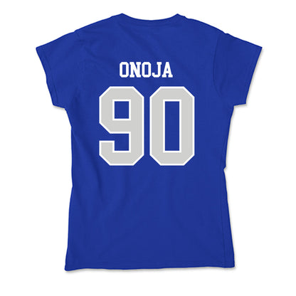 Indiana State - NCAA Football : Nathaniel Onoja - Soft Style Women’s T-Shirt-1