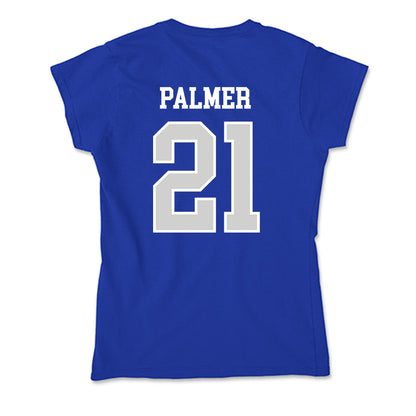 Indiana State - NCAA Football : Desmond Palmer - Soft Style Women’s T-Shirt-1
