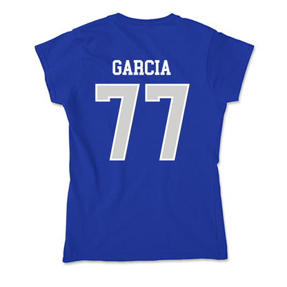 Indiana State - NCAA Football : Fernando Garcia - Soft Style Women’s T-Shirt-1