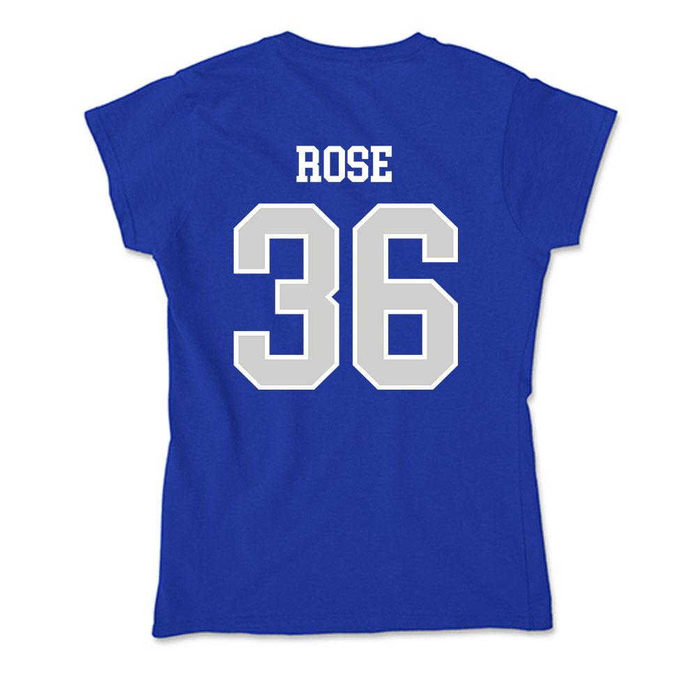Indiana State - NCAA Football : Alex Rose - Soft Style Women’s T-Shirt-1
