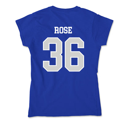Indiana State - NCAA Football : Alex Rose - Soft Style Women’s T-Shirt-1