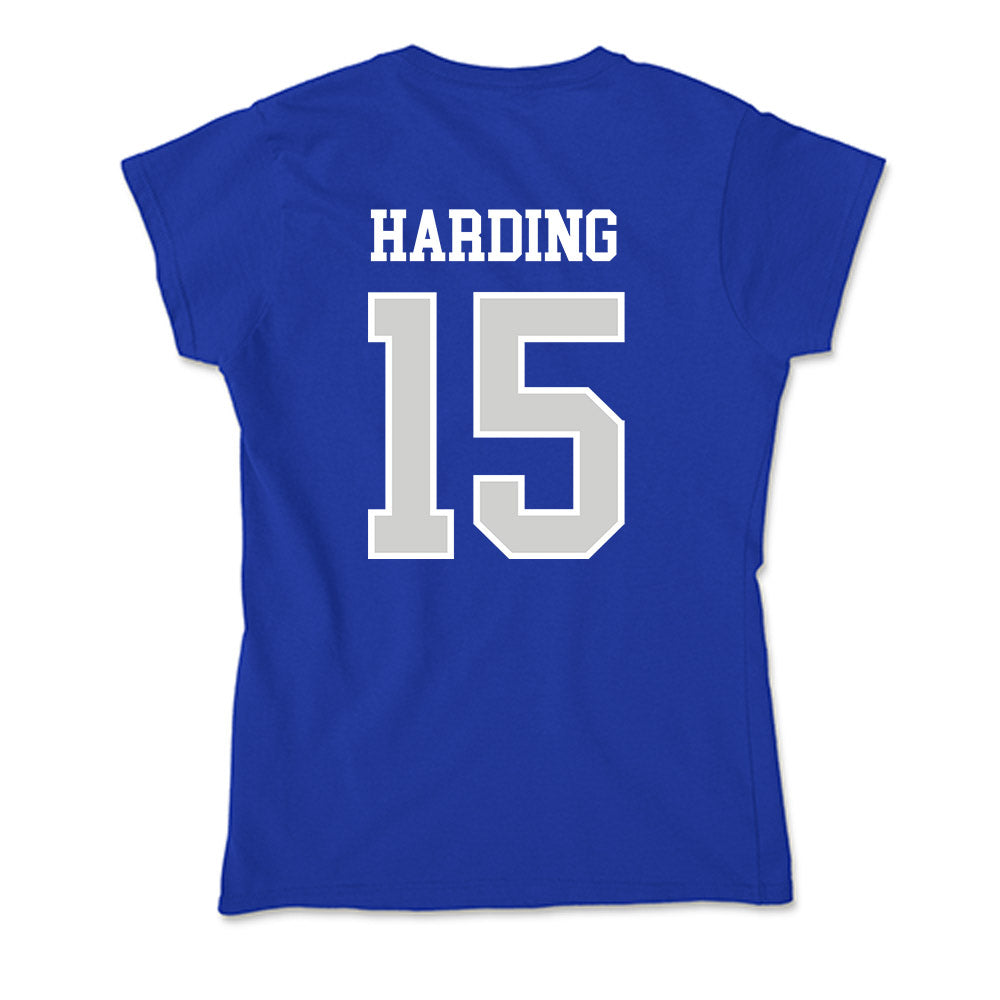 Indiana State - NCAA Men's Basketball : Markus Harding - Soft Style Women’s T-Shirt-1