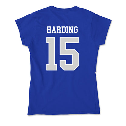 Indiana State - NCAA Men's Basketball : Markus Harding - Soft Style Women’s T-Shirt-1
