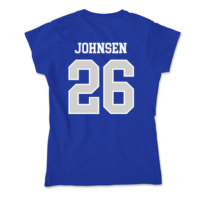 Indiana State - NCAA Baseball : Spencer Johnsen - Soft Style Women’s T-Shirt-1