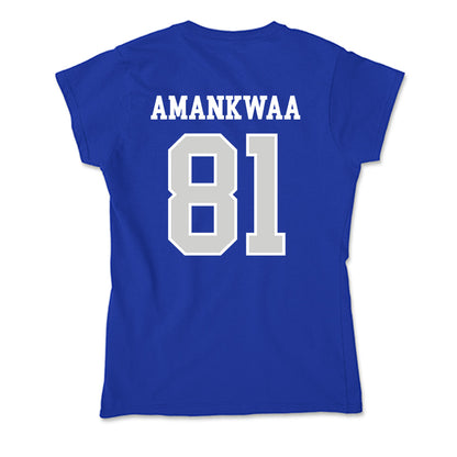 Indiana State - NCAA Football : Thomas Amankwaa - Soft Style Women’s T-Shirt-1