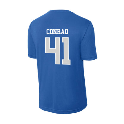 Indiana State - NCAA Football : Spencer Conrad - Activewear T-Shirt-1