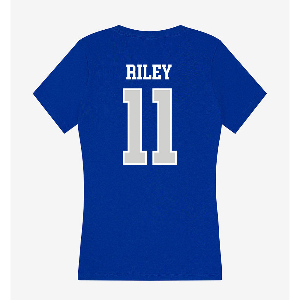 Indiana State - NCAA Softball : Ireland Riley - Women's V-Neck T-Shirt-1